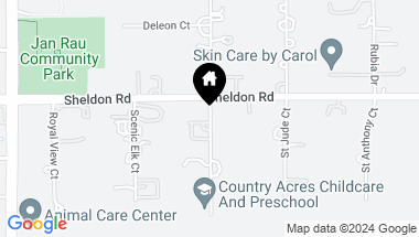 Map of 0 Country Hill Drive, Elk Grove CA, 95624