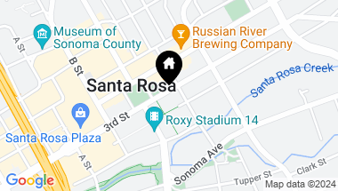 Map of 630 Third St, Santa Rosa CA, 95404