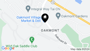 Map of 6576 Oakmont Dr, Santa Rosa CA, 95409