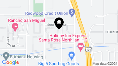Map of 2791 Mcbride Ln #132, Santa Rosa CA, 95403