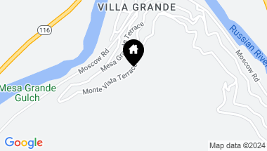 Map of 21881 Monte Vista Ter, Monte Rio CA, 95462