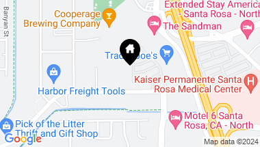 Map of 3115 Clare Ave, Santa Rosa CA, 95403