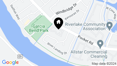 Map of 3 Park River Oak Court, Sacramento CA, 95831