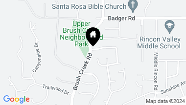 Map of 4500 Fistor Dr, Santa Rosa CA, 95409
