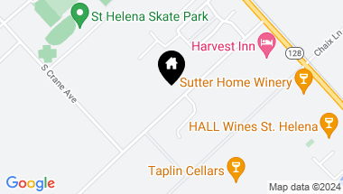 Map of 1610 Sulphur Springs Ave, St Helena CA, 94574