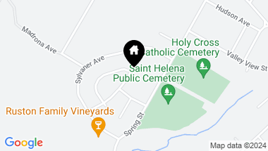 Map of 2543 Pinot Way, St Helena CA, 94574