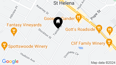 Map of 1503 Tainter St, St Helena CA, 94574