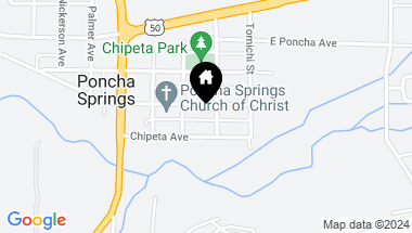 Map of 315 Ouray, Poncha Springs CO, 80242