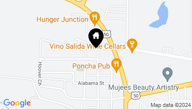 Map of 64 Nickerson Avenue, Poncha Springs CO, 81242