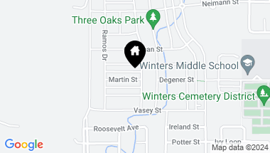 Map of 1096 Martin Street, Winters CA, 95694