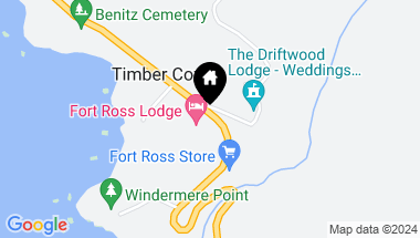 Map of 20840 Highway 1, Jenner CA, 95450