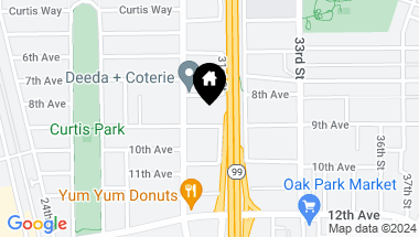 Map of 3045 9th Avenue, Sacramento CA, 95817