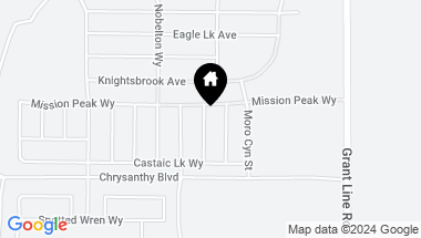 Map of 4313 Silver Moss Street, Rancho Cordova CA, 95742