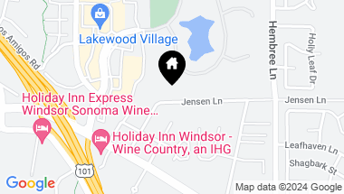 Map of 189 Jensen Ln, Windsor CA, 95492