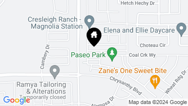 Map of 12145 S Coal Creek Way, Rancho Cordova CA, 95742