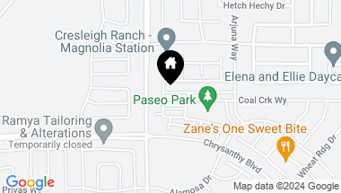 Map of 12141 S Coal Creek Way, Rancho Cordova CA, 95742