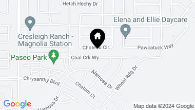 Map of 12257 Coal Creek Way, Rancho Cordova CA, 95742