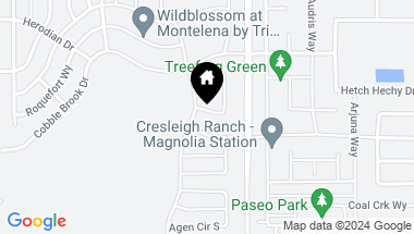Map of 12095 Aleria Circle, Rancho Cordova CA, 95742
