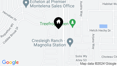 Map of 12069 Aleria Circle, Rancho Cordova CA, 95742