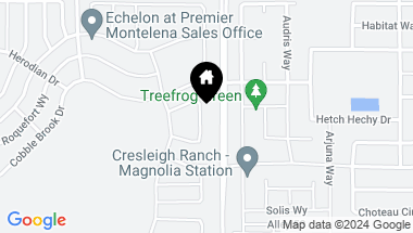 Map of 12061 Aleria Circle, Rancho Cordova CA, 95742