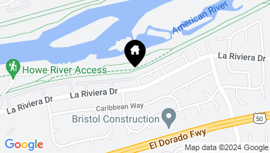 Map of 8239 La Riviera Drive, Sacramento CA, 95826