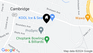 Map of 1204 Goodwill Avenue, Cambridge MD, 21613