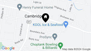 Map of 900 Peachblossom Ave, Cambridge MD, 21613
