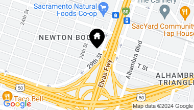 Map of 2014 29th Street, Sacramento CA, 95817