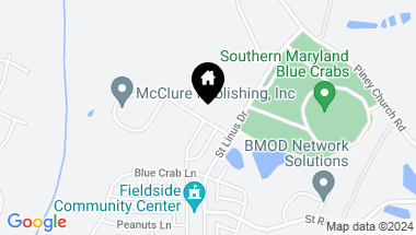 Map of 5240 Mudville Ln, Waldorf MD, 20602