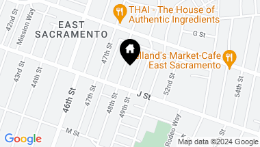 Map of 915 48th Street, Sacramento CA, 95819
