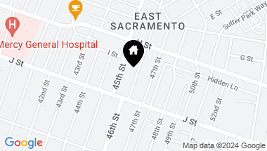 Map of 916 46th Street, Sacramento CA, 95819