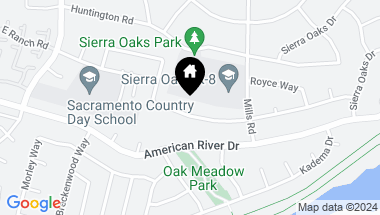 Map of 2809 Latham Drive, Sacramento CA, 95864