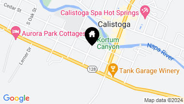 Map of 1206 Spring St, Calistoga CA, 94515