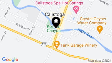 Map of 1255 Lincoln Ave, Calistoga CA, 94515