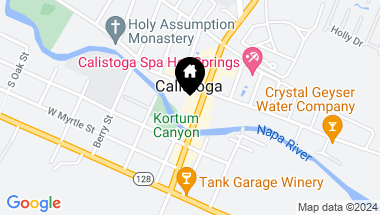 Map of 1339 Lincoln Ave, Calistoga CA, 94515