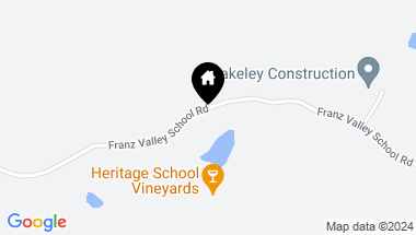 Map of 225 Franz Valley School Rd, Calistoga CA, 94515