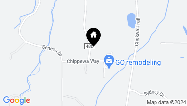 Map of 141 Chippewa Way, Gunnison CO, 81230