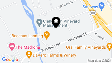 Map of 515 Westside Rd, Healdsburg CA, 95448