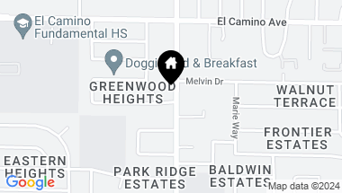 Map of 4661 Oxbow Drive, Sacramento CA, 95864