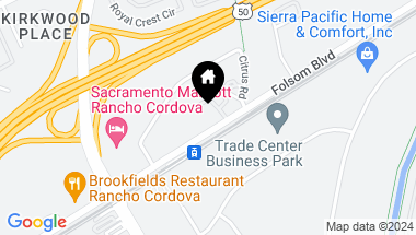 Map of 11291 Folsom Boulevard, Rancho Cordova CA, 95742