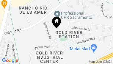 Map of 2324 Pargo Place, Gold River CA, 95670