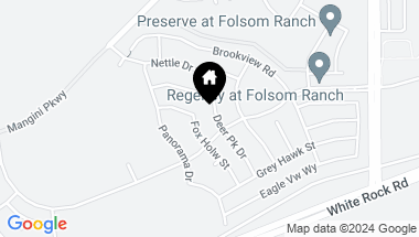 Map of 3537 Deer Park Drive, Folsom CA, 95630