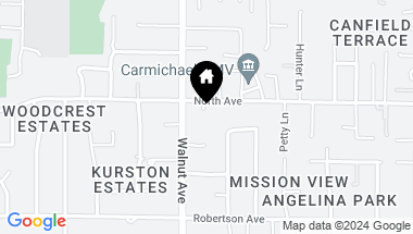 Map of 5122 North Avenue, Carmichael CA, 95608