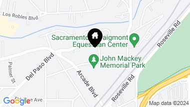 Map of 3155 Pendleton Street, Sacramento CA, 95815