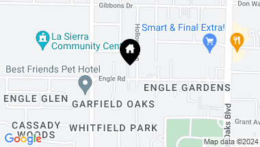 Map of 5601 Engle Road, Carmichael CA, 95608