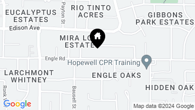 Map of 4509 Engle Road, Sacramento CA, 95821