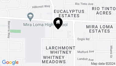 Map of 4212 Lavonne Lane, Sacramento CA, 95821
