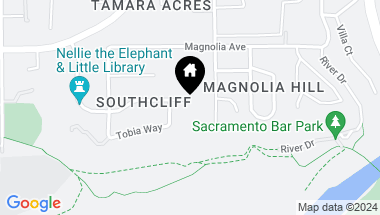 Map of 7770 Southcliff Drive, Fair Oaks CA, 95628