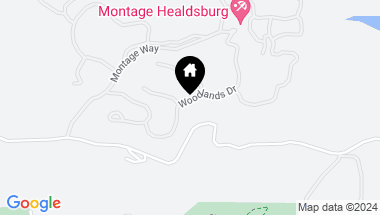 Map of 160 Woodlands Drive, Healdsburg CA, 95448