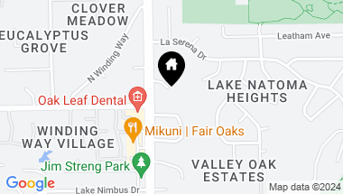 Map of 4439 Pomo Circle, Fair Oaks CA, 95628